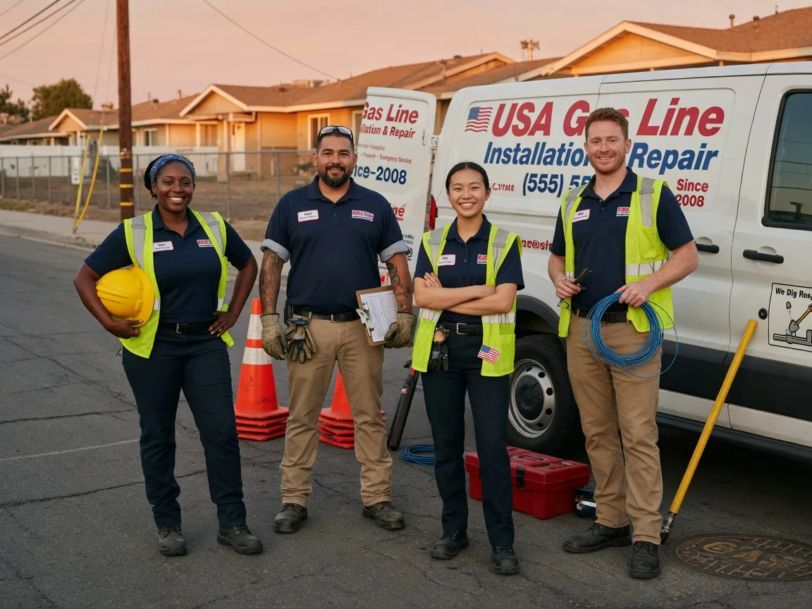 Gas Line Installation company in Dickinson, TX